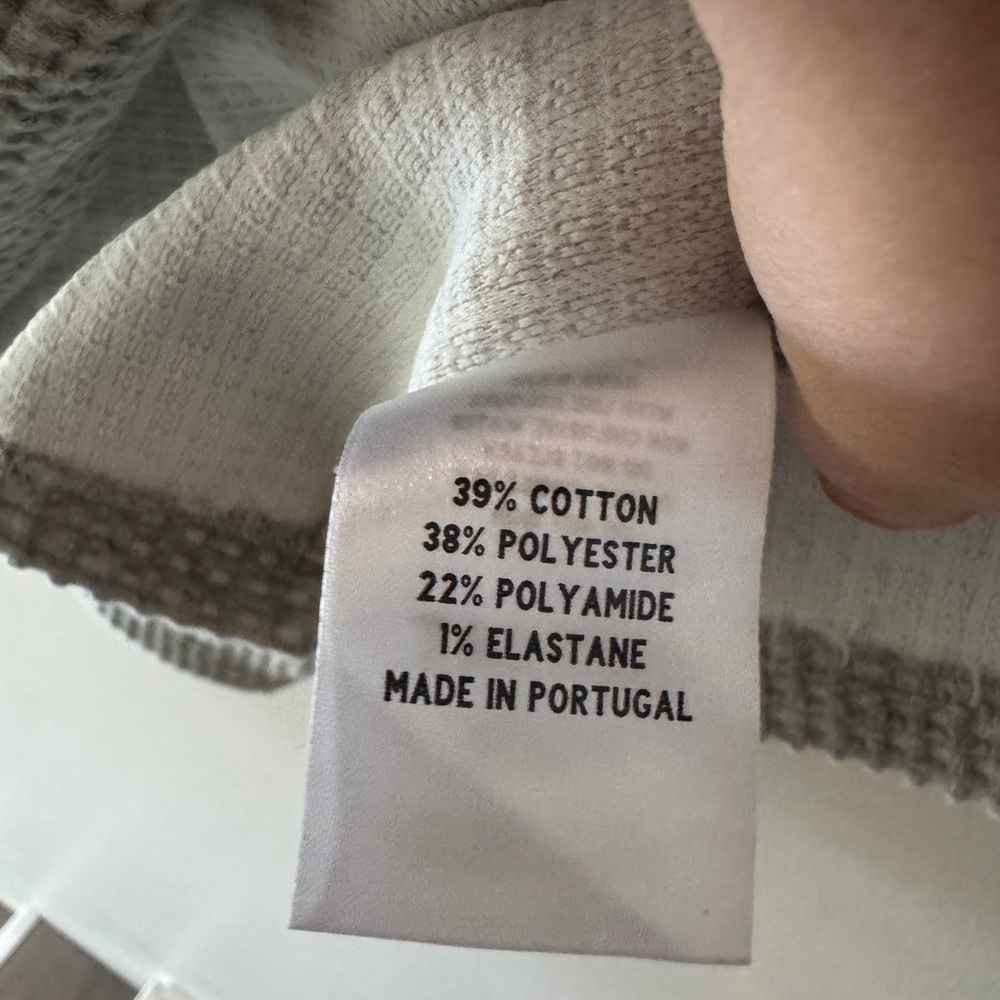 KROST Gray Waffle Knit Long Sleeve Pullover - Picture 5 of 6